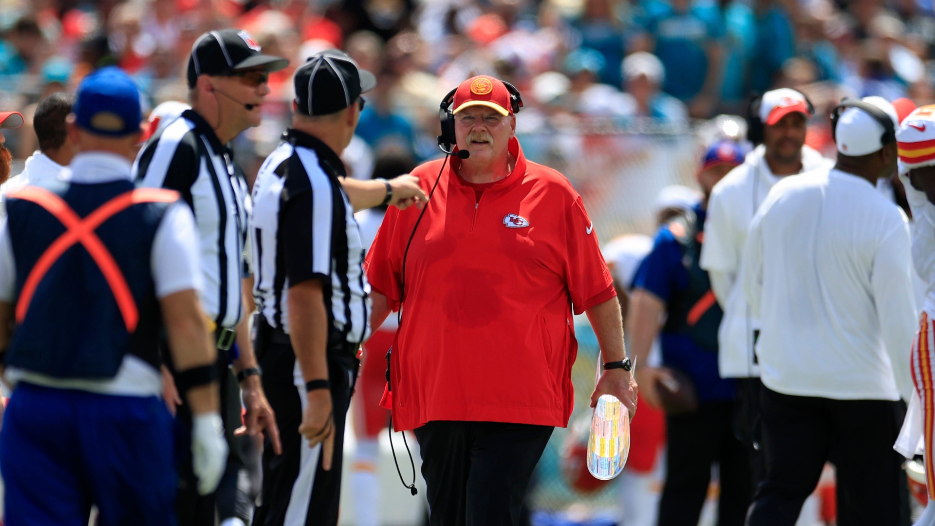 Andy Reid calls out NFL referees after Jawaan Taylor penalties