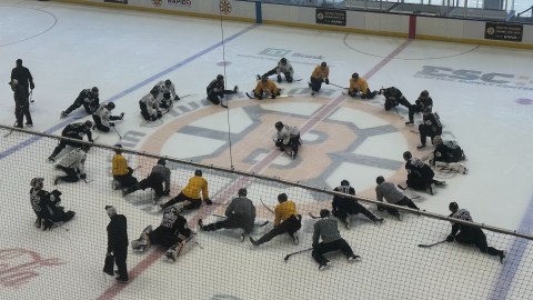 Boston Bruins training camp