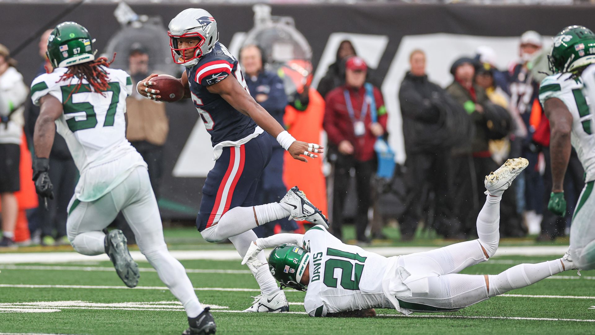 Mac Jones' 58-yard touchdown pass gives Patriots 10-0 lead over Jets - ESPN