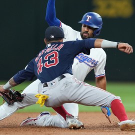 My Beard Is Better Than Yours” – Red Sox's Mike Napoli Slams Elvis Andrus'  Beard