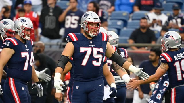 New England Patriots offensive tackle Conor McDermott