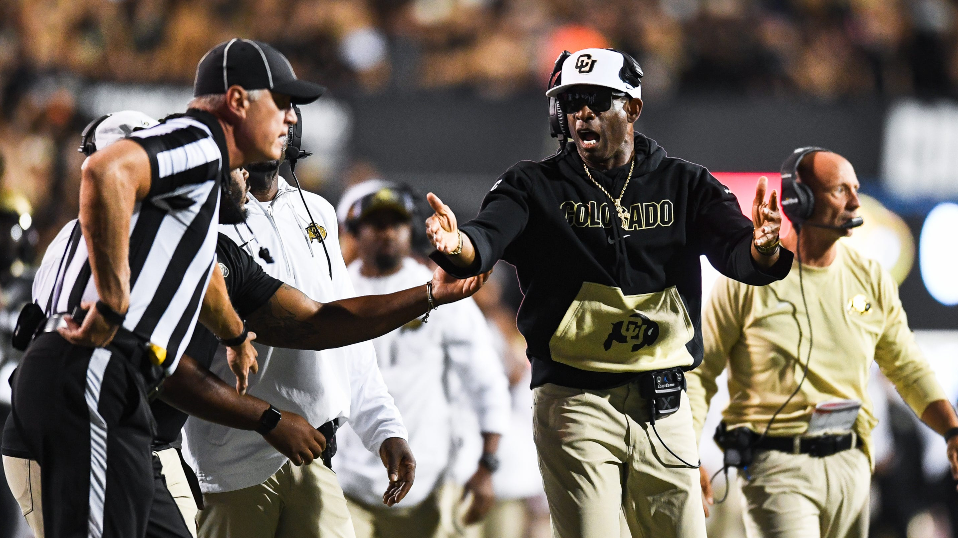 Colorado coach Deion Sanders condemns death threats toward