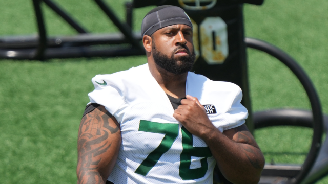 New York Jets offensive tackle Duane Brown