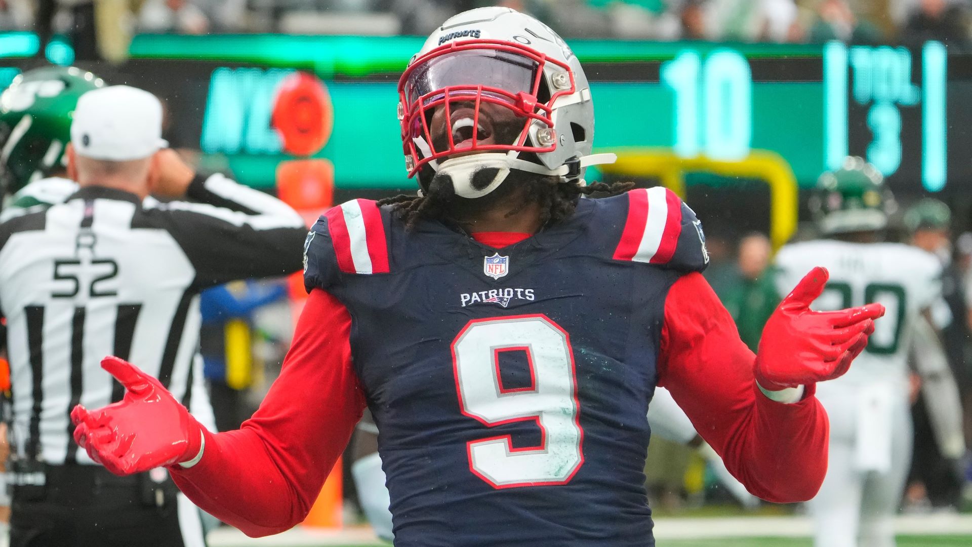 Matt Judon reacts to Patriots Week 3 win vs. Jets