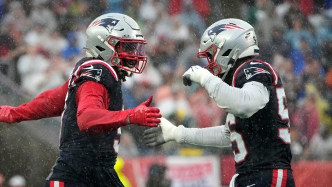 New England Patriots linebackers Matthew Judon and Josh Uche