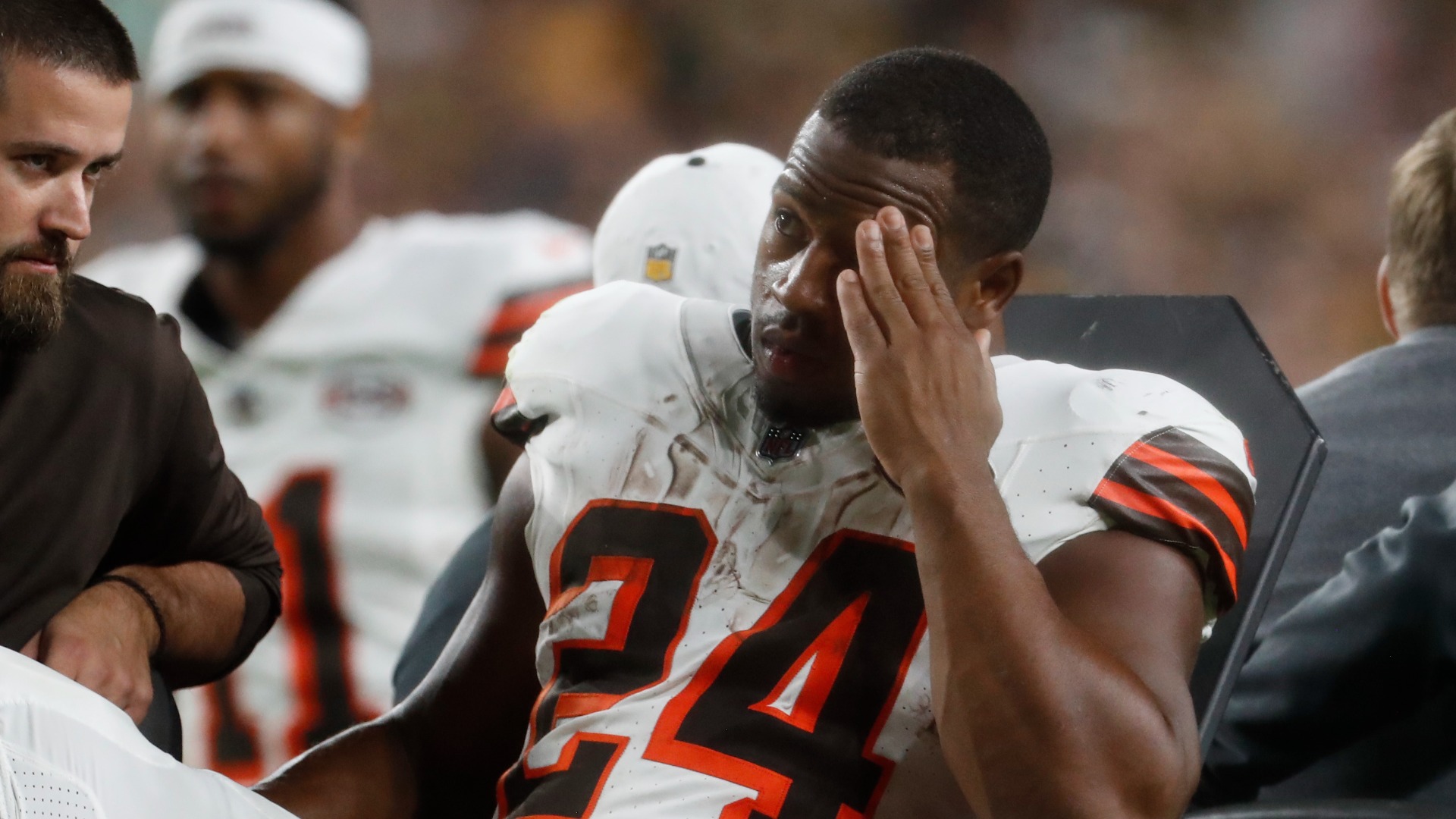 Nick Chubb all about the victory, not stats or spreads