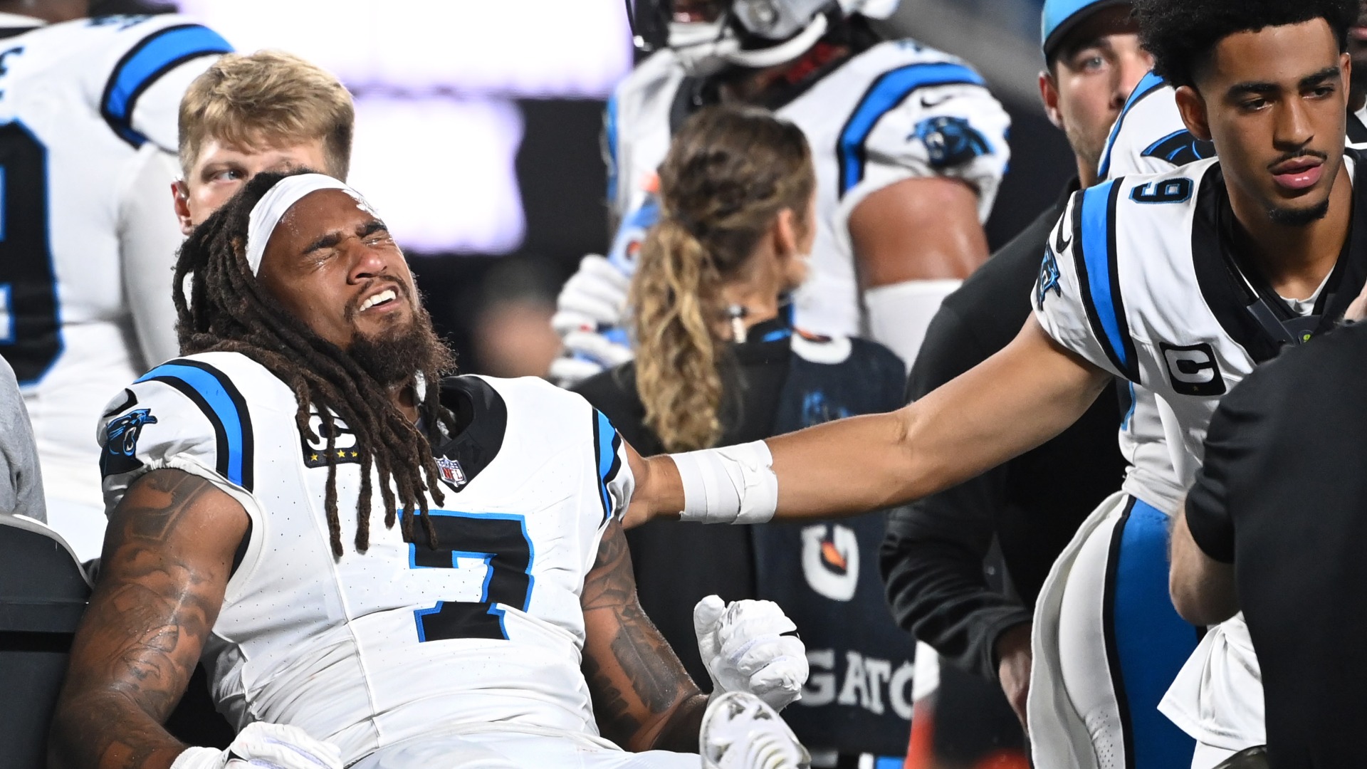 Panthers LB Shaq Thompson expected to miss extended time with 'significant'  ankle injury, National