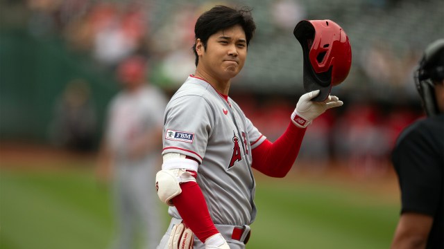 Los Angeles Angels pitcher and designated hitter Shohei Ohtani