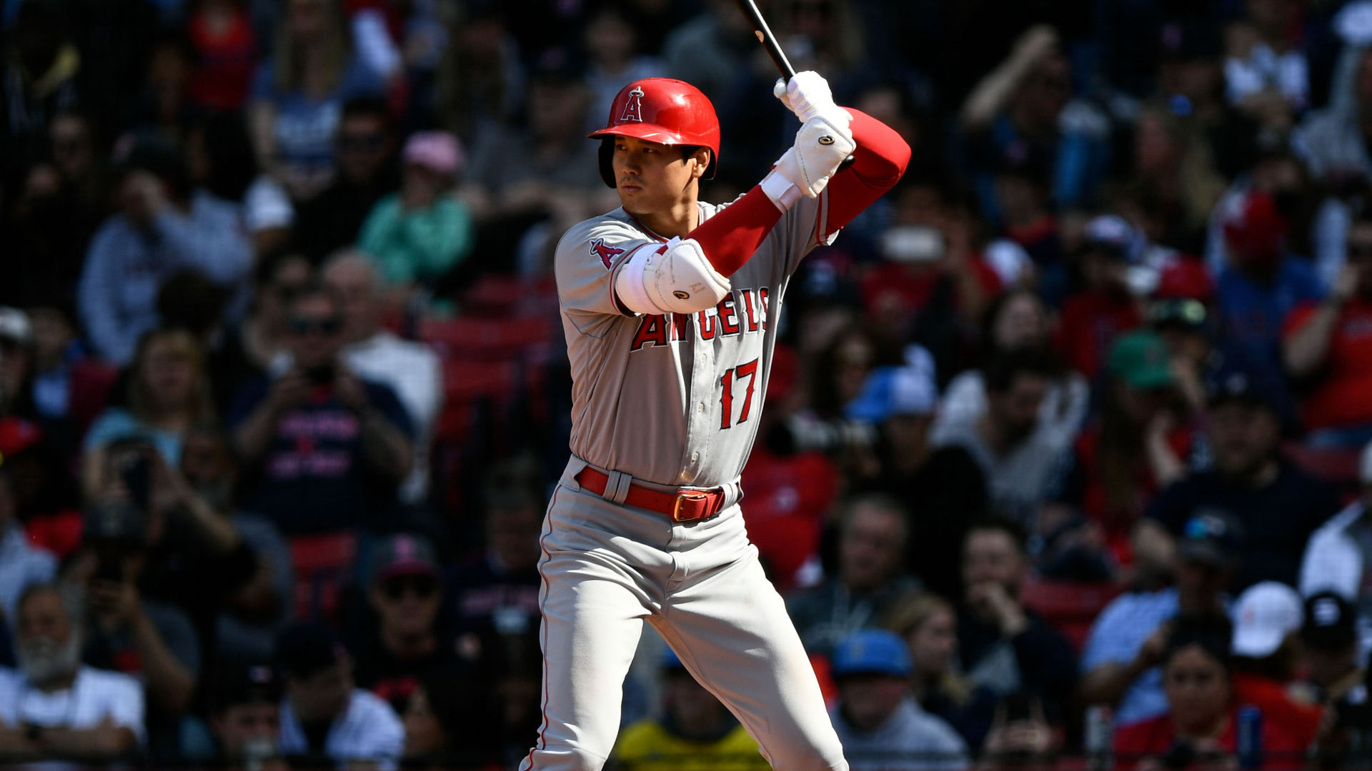 Los Angeles Angels designated hitter Shohei Ohtani