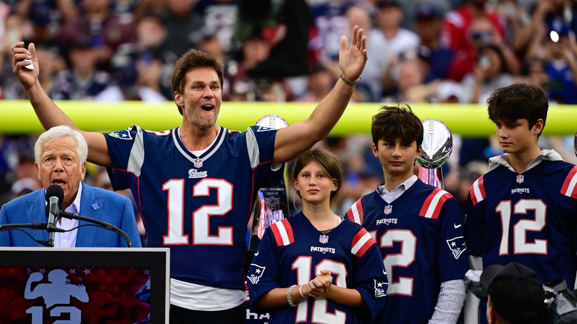 Tom Brady's Son Is Playing Football -- And Wearing Familiar Number