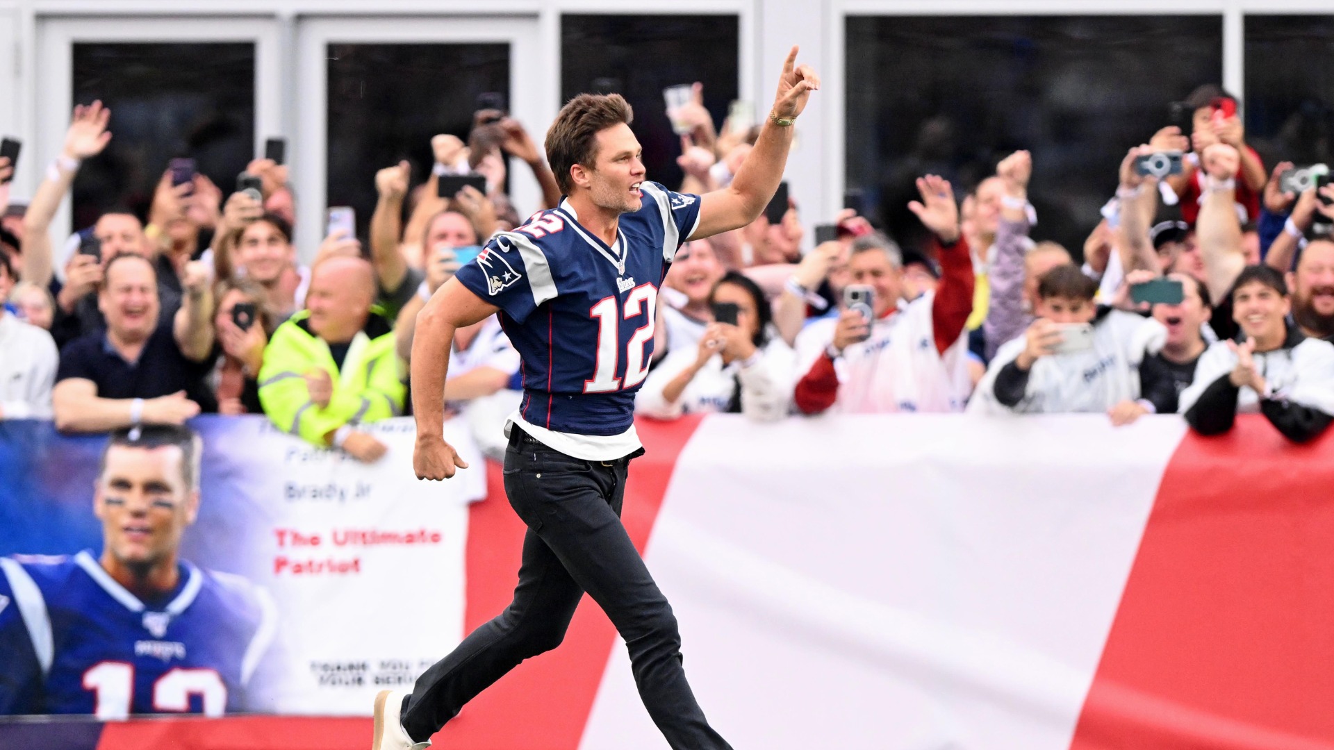 New England Patriots Ex Tom Brady Reacts to Tribute: 'Lot of