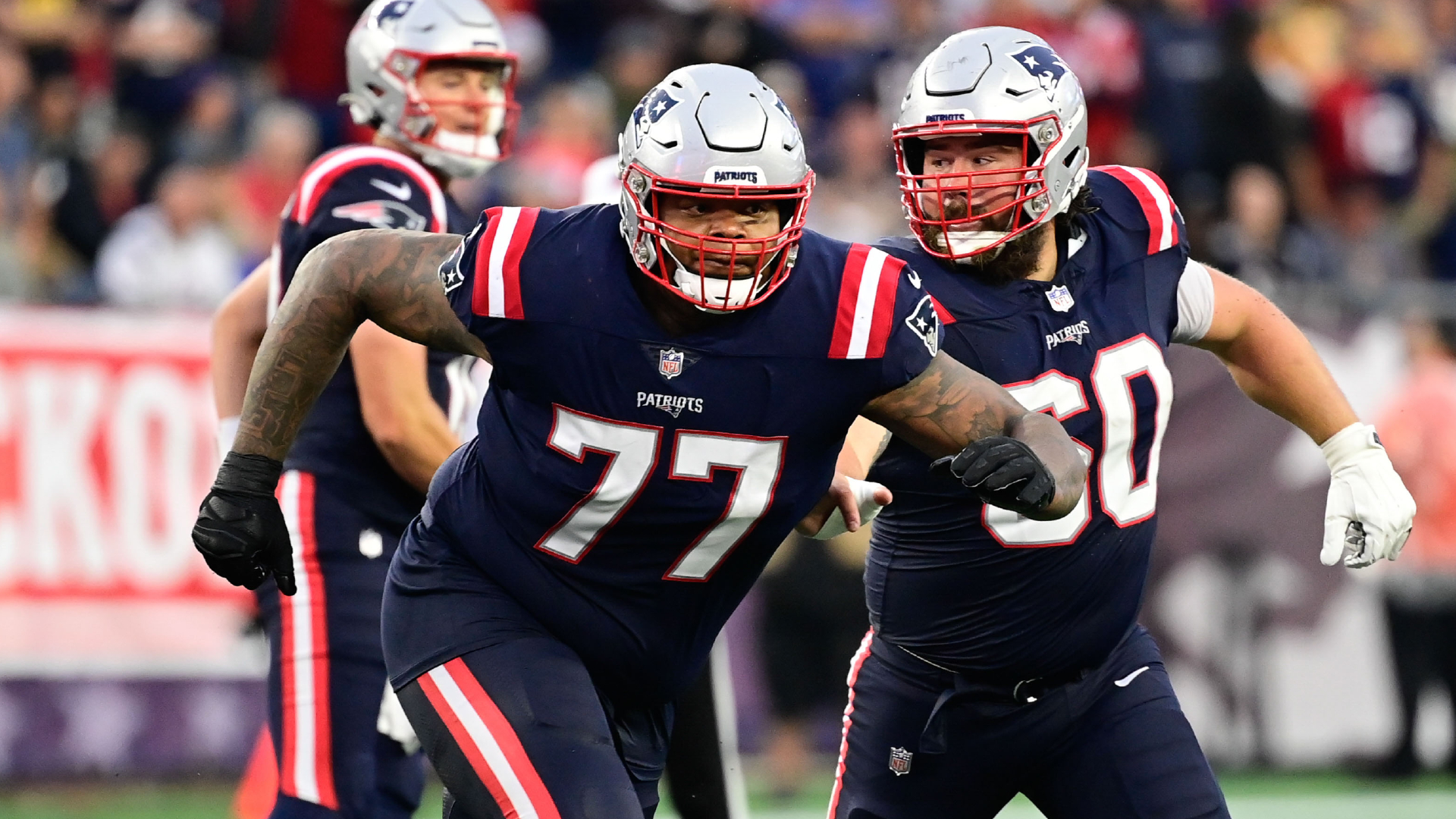 Patriots offensive line dealing with injury problems