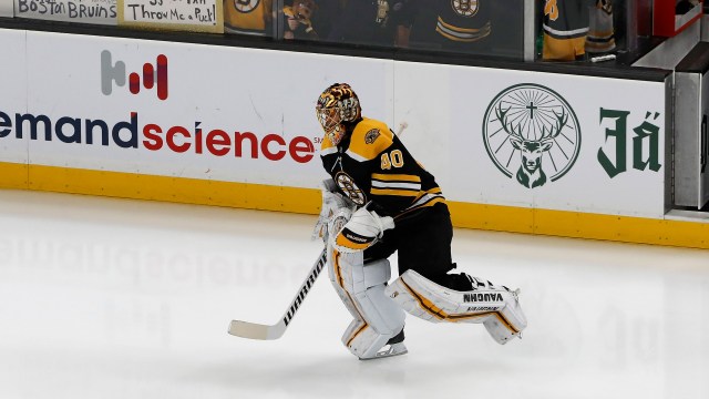 Retired Boston Bruins goaltender Tuukka Rask