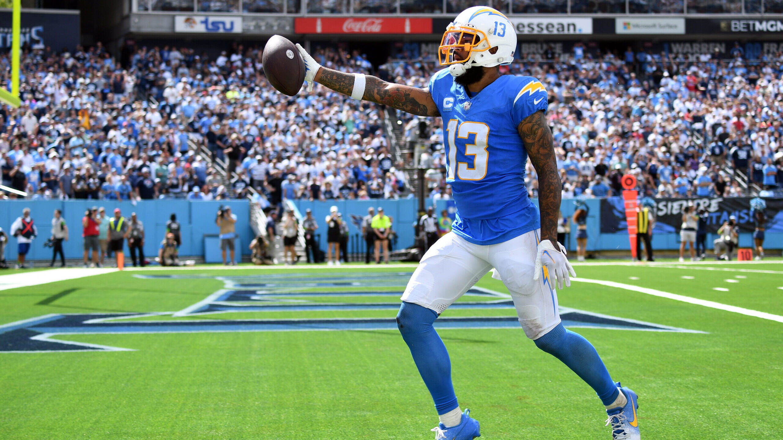 NFL Uniform Bracket: Chargers' powder blue uniform takes