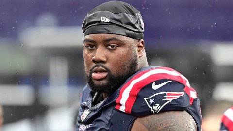 New England Patriots defensive tackle Christian Barmore