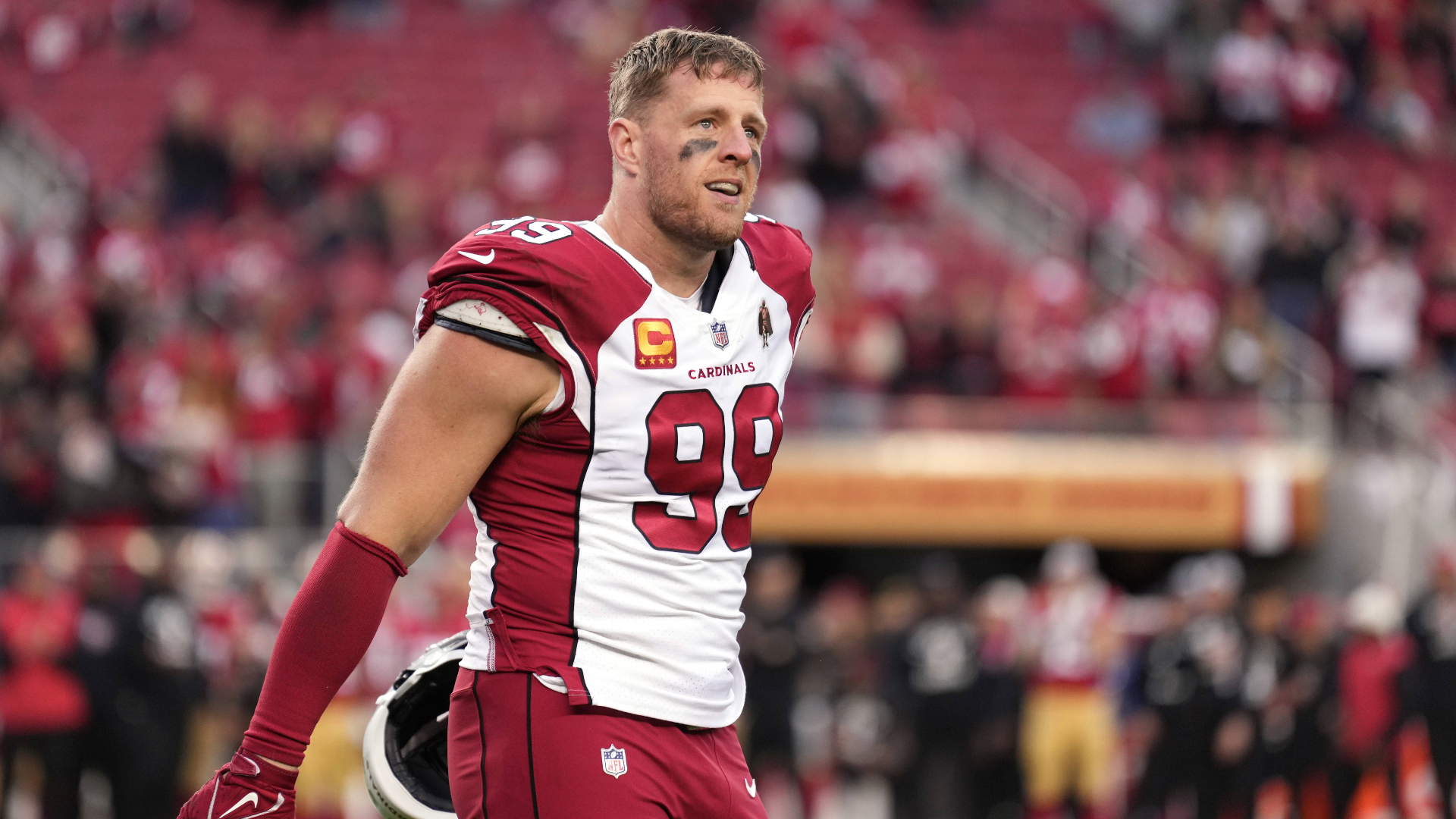 Cardinals DE J.J. Watt says his heart was shocked back into rhythm