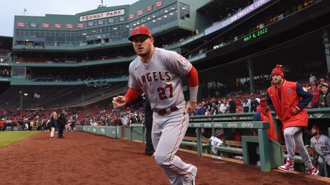 Los Angeles Angels outfielder Mike Trout
