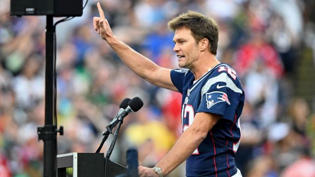 New England Patriots quarterback Tom Brady