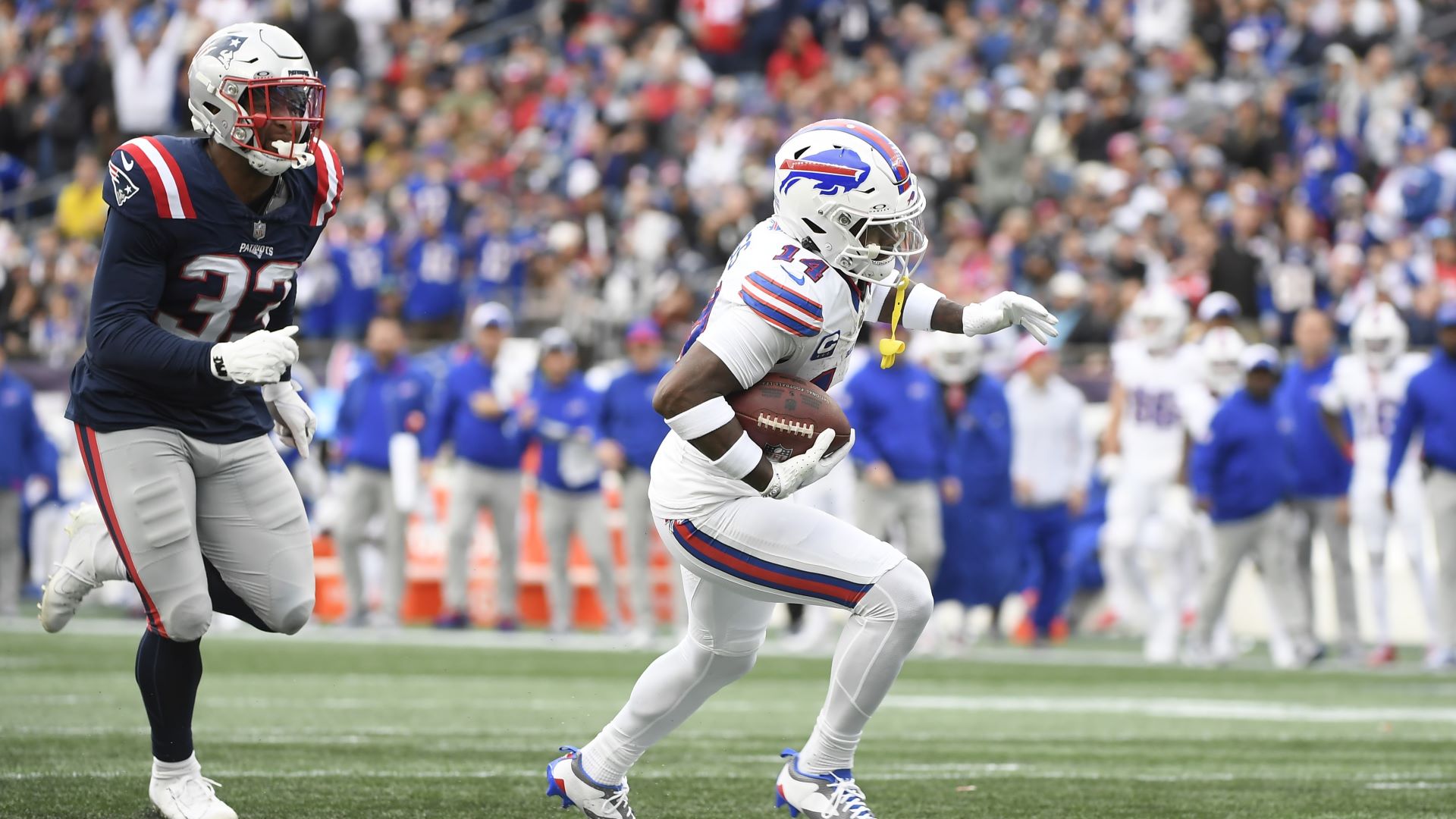 New England Patriots vs. Buffalo Bills: Mac Jones, Stefon Diggs