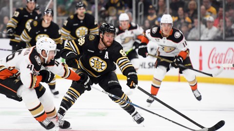 Bergeron leads Bruins to 3-1 win over slumping Blues Midwest News - Bally  Sports