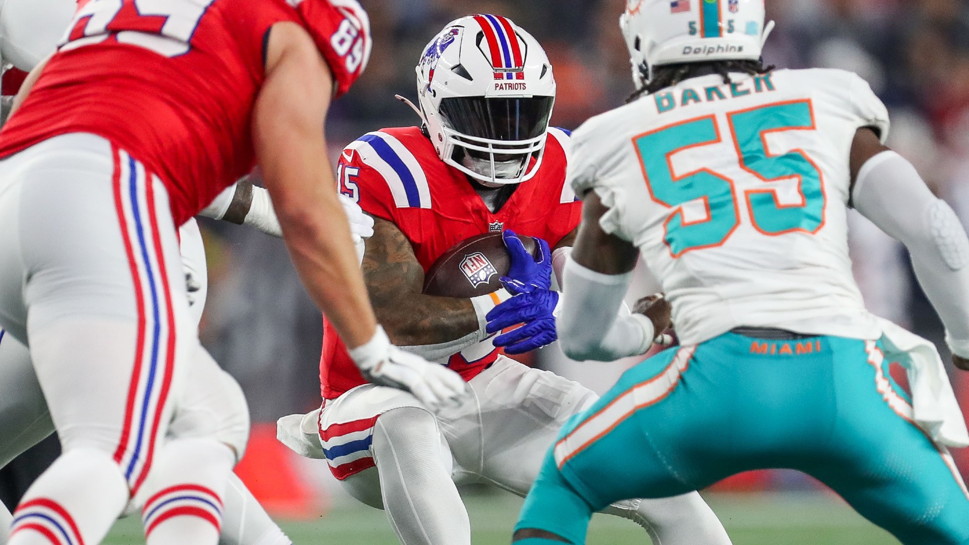 Patriots RB depth chart: How Ezekiel Elliott signing impacts Rhamondre  Stevenson in fantasy football