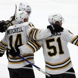 Linus Ullmark, Jeremy Swayman Inspire Goalie Hug Trend In Boston