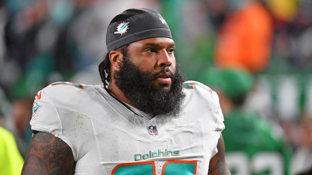 Miami Dolphins offensive tackle Isaiah Wynn