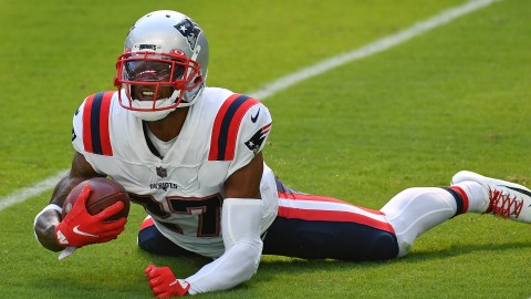 New England Patriots JC Jackson Massachusetts Pirates honorary captain