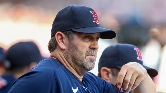 Boston Red Sox game planning coordinator and catching coach Jason Varitek