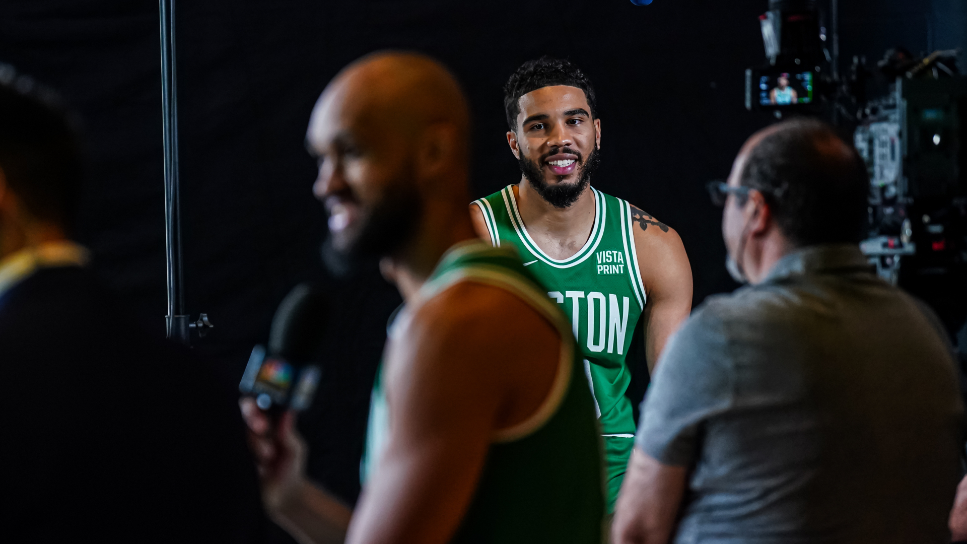 Boston Celtics Derrick White 2022-23 City Green Jersey