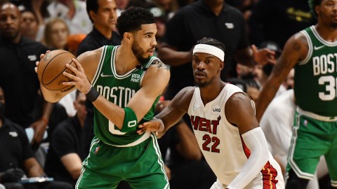 Jayson Tatum - Boston Celtics - Game-Worn City Edition Jersey - Recorded a  25-Point Double-Double - 2023 NBA Playoffs