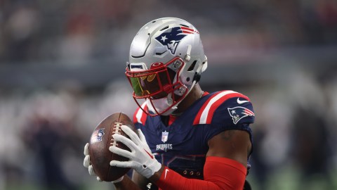 New England Patriots wide receiver Kendrick Bourne