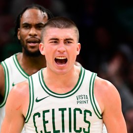 Sam Hauser proving worthy of an expanded role in Celtics win over Pistons 