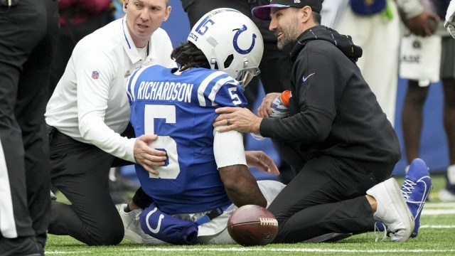 Indianapolis Colts quarterback Anthony Richardson