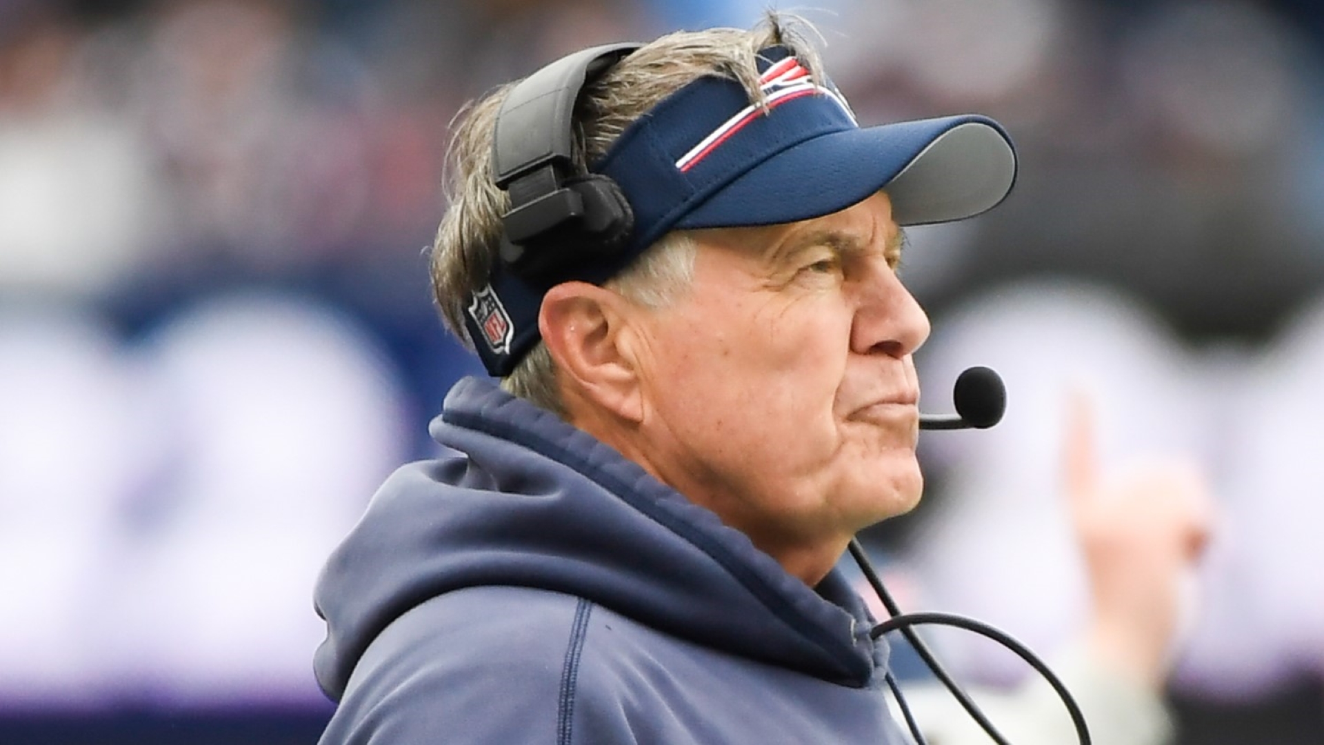 Watch Bill Belichick's Emotional Reaction To Patriots-Bills Ending