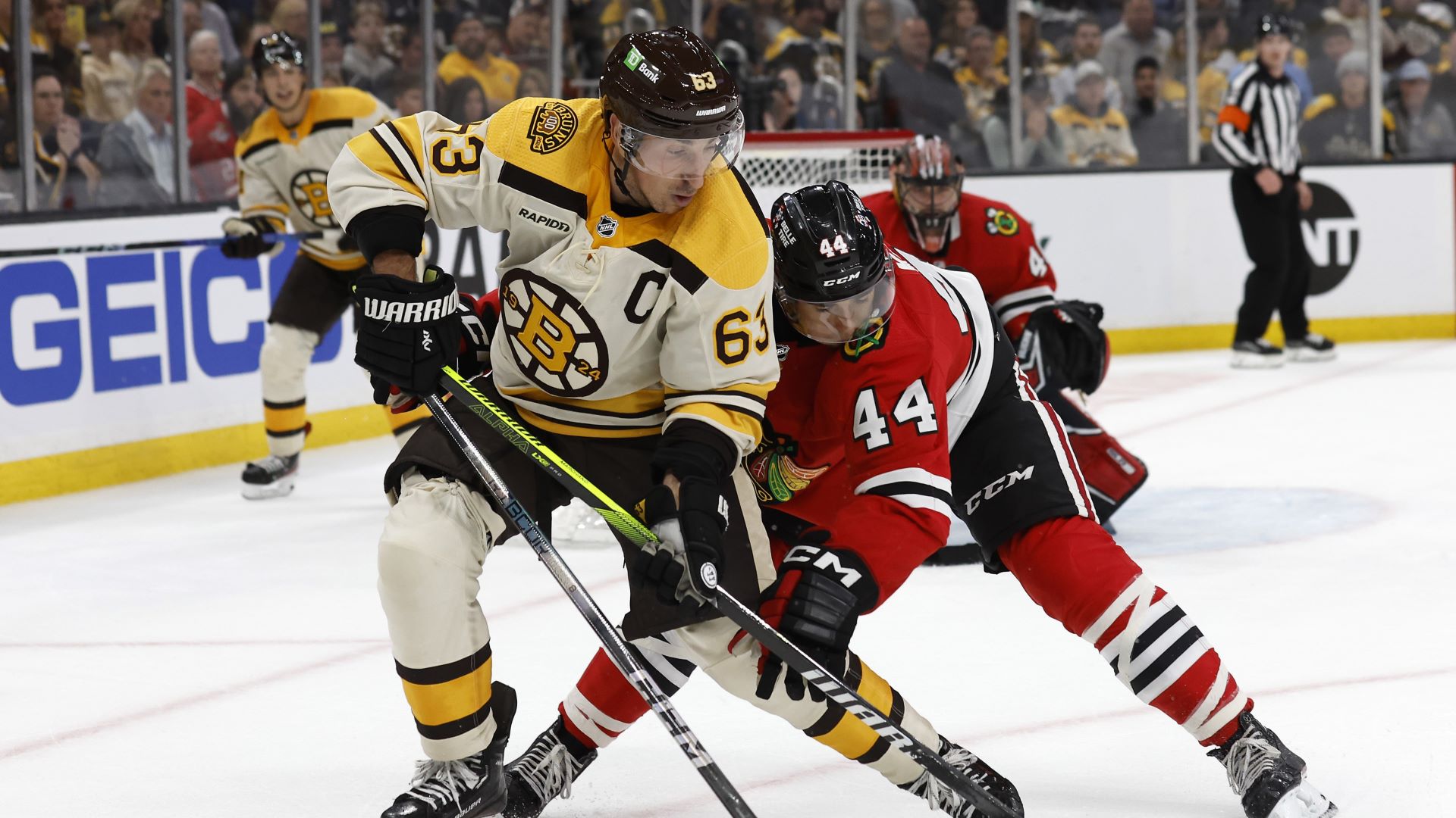 Boston Bruins Faceoff at TD Garden Perfect View of Boston 