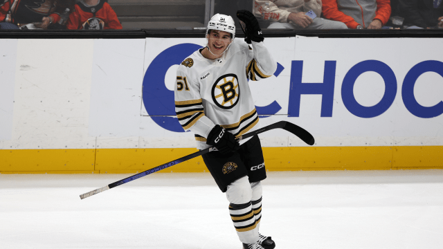 Matthew Poitras, Johnny Beecher Flash Potential In Bruins Debuts