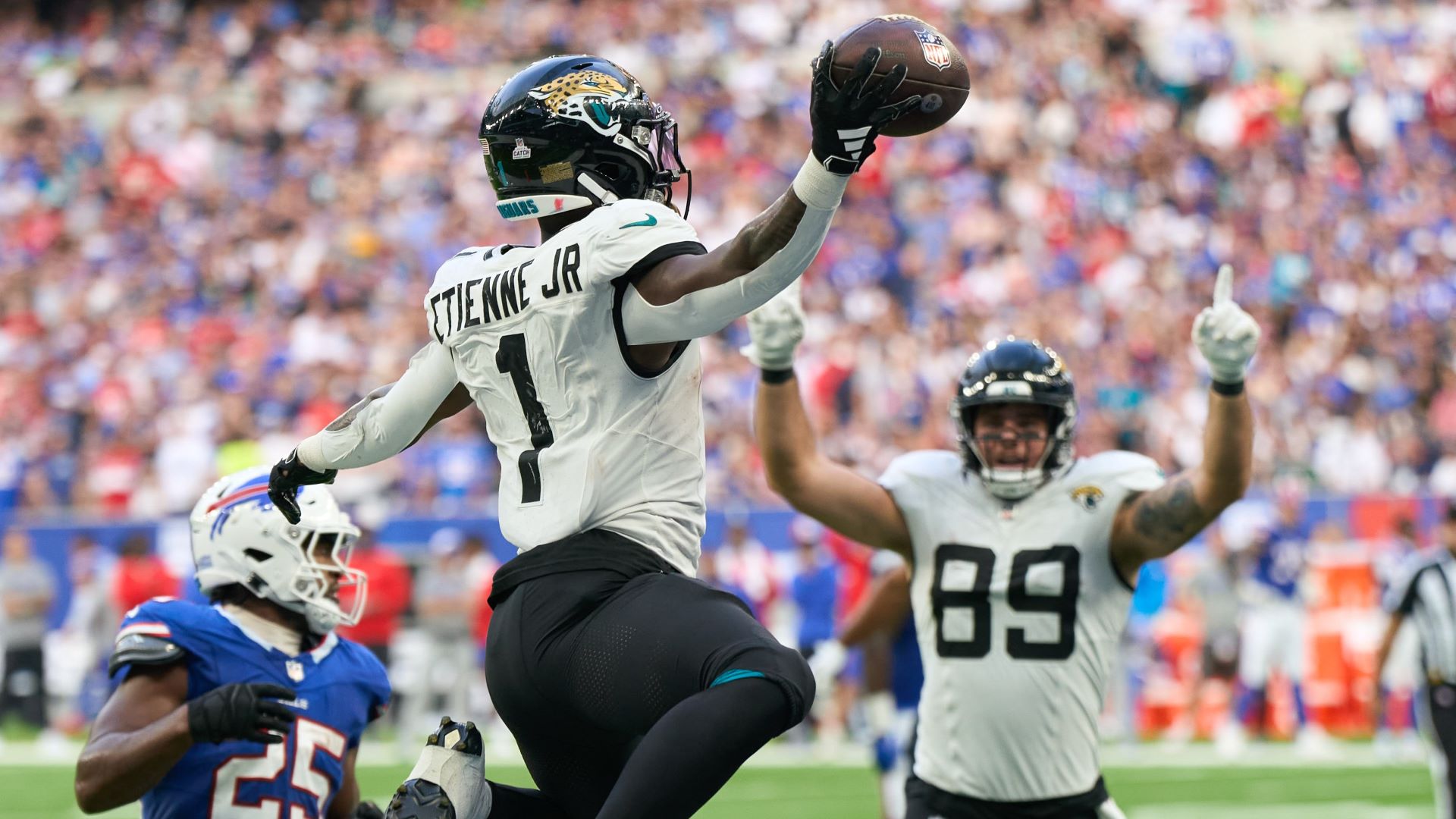 Will Jaguars have Travis Etienne Sunday in Detroit?