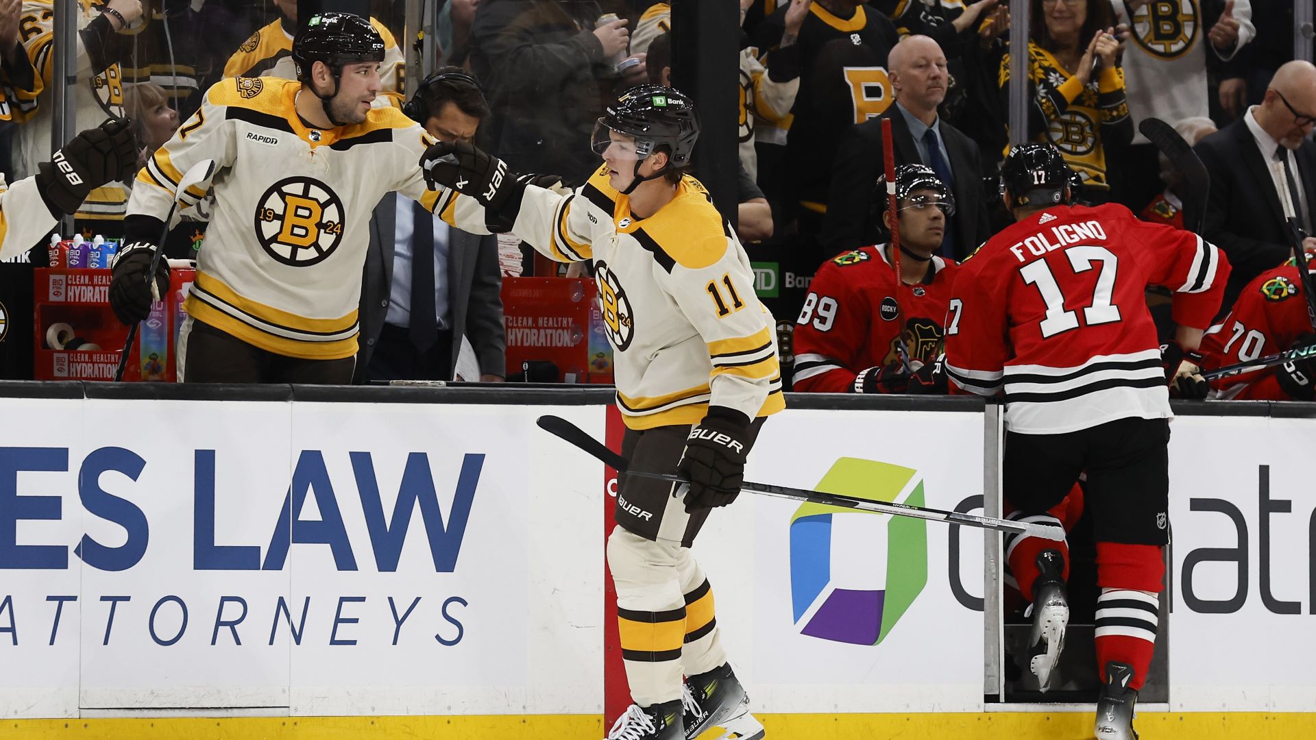 A magical night at Garden as Bruins' Charlie Coyle scores one for