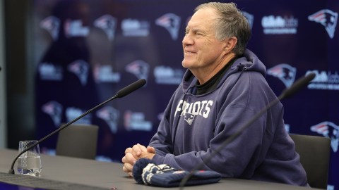 Former New England Patriots head coach Bill Belichick