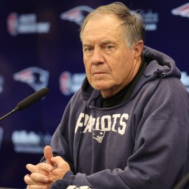 New England Patriots head coach Bill Belichick