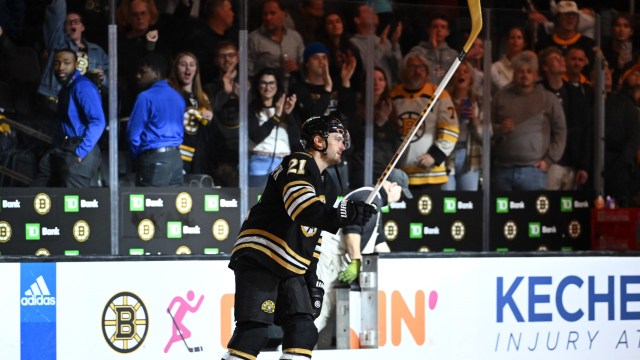 Boston Bruins winger James van Riemsdyk