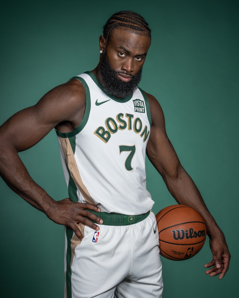 Boston Celtics forward Jaylen Brown