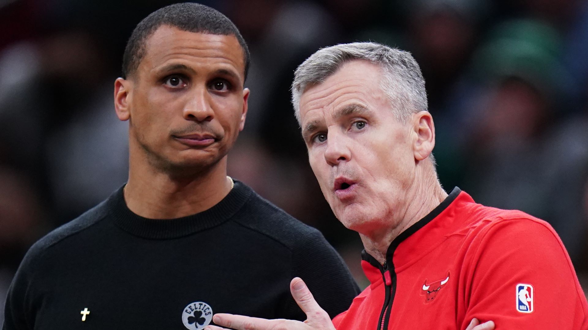 Bulls' Billy Donovan Details On-Court Exchange With Joe Mazzulla