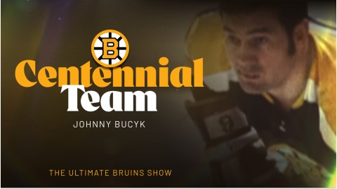 Boston Bruins legend Johnny Bucyk