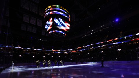 TD Garden Bruins national anthem