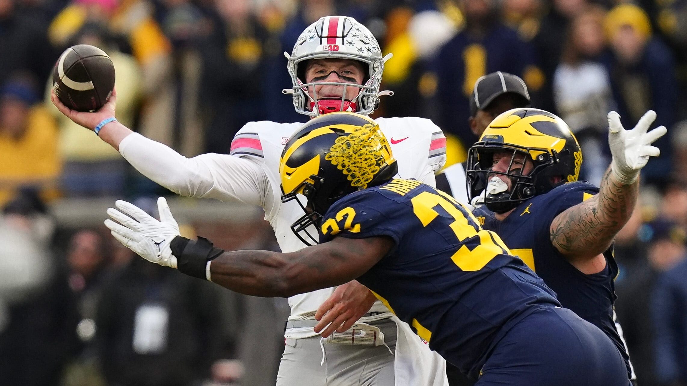 Wolverines Stun Buckeyes for Third-Straight Season