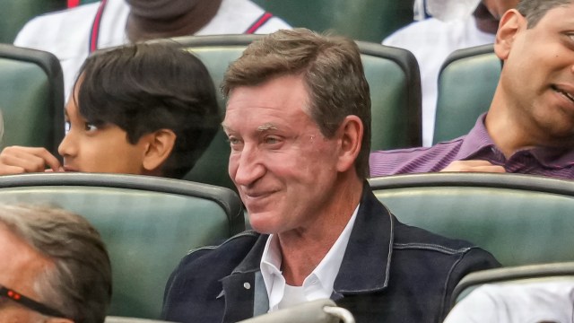 Retired NHL forward Wayne Gretzky