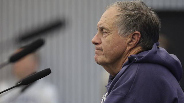 New England Patriots head coach Bill Belichick