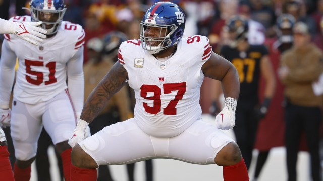 New York Giants tackle Dexter Lawrence